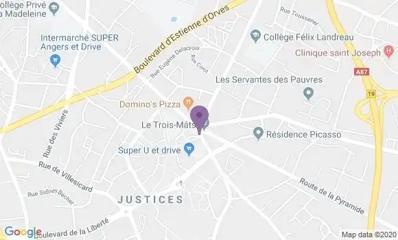 Localisation Société Générale Agence d