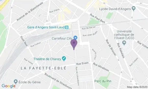 Localisation Société Générale Agence d