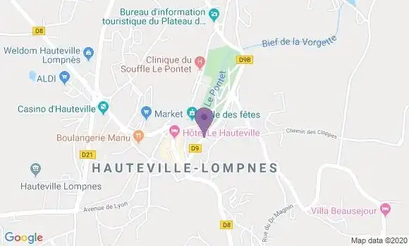 Localisation CIC Agence d