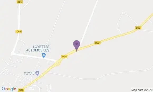 Localisation CIC Agence de Loyettes