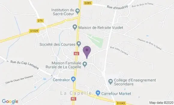 Localisation CIC Agence d