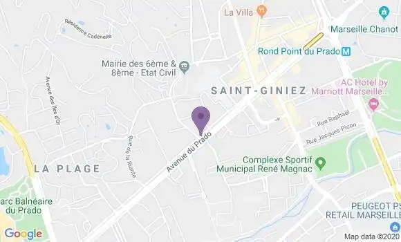 Localisation CIC Agence d