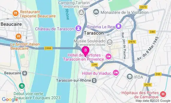 Localisation CIC Agence de Tarascon