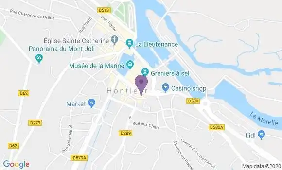 Localisation CIC Agence d