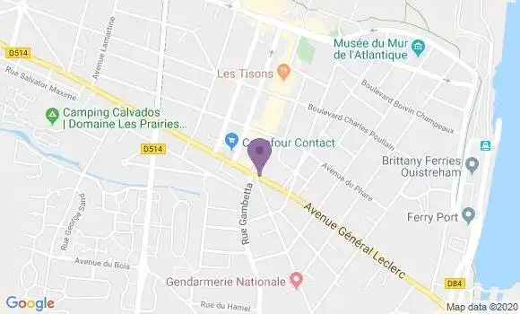 Localisation CIC Agence d