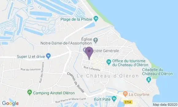 Localisation CIC Agence de Le Château d