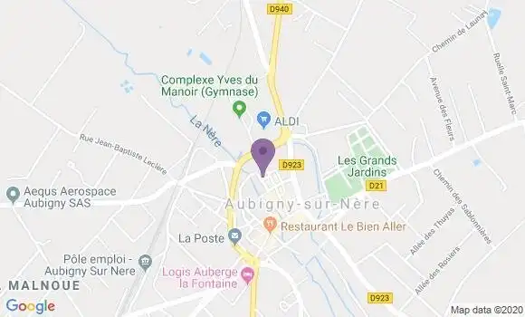Localisation CIC Agence d