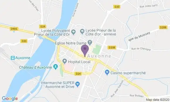 Localisation CIC Agence d