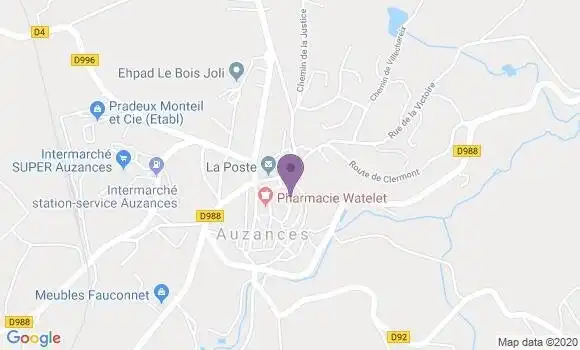 Localisation CIC Agence d