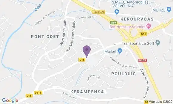Localisation CIC Agence d
