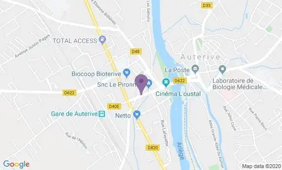 Localisation CIC Agence d