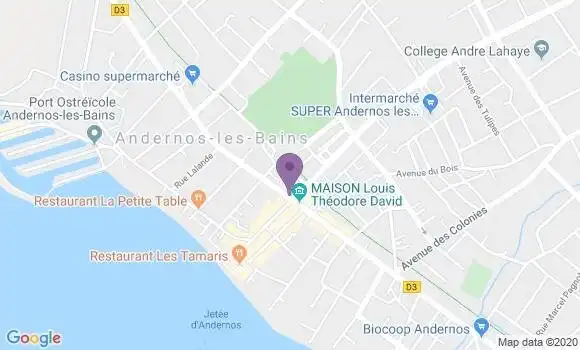 Localisation CIC Agence d