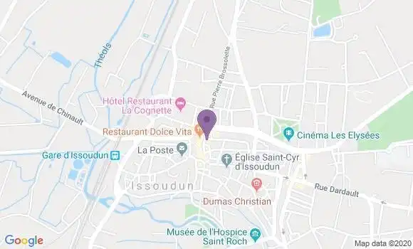 Localisation CIC Agence d
