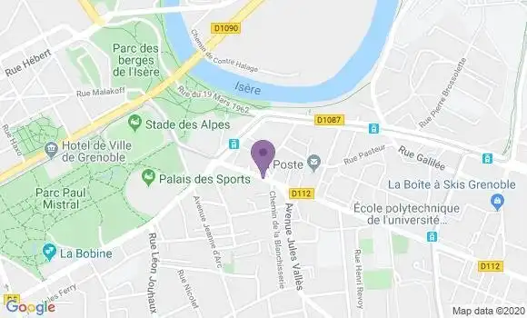 Localisation CIC Agence de Saint Martin d
