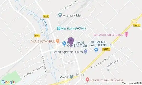 Localisation CIC Agence de Mer