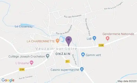 Localisation CIC Agence d