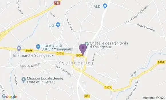 Localisation CIC Agence d