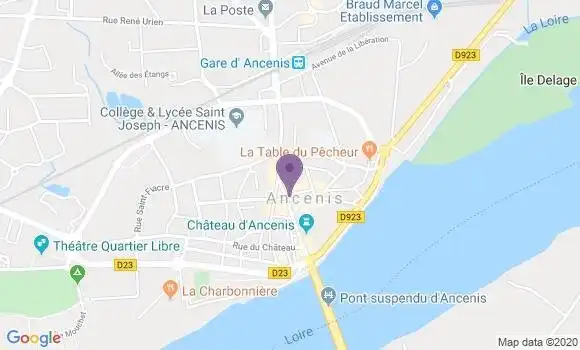 Localisation CIC Agence d
