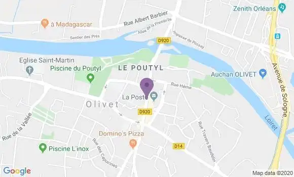 Localisation CIC Agence d