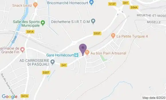 Localisation CIC Agence d