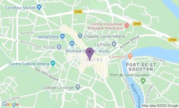 Localisation CIC Agence d