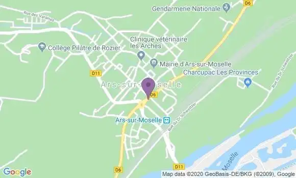 Localisation CIC Agence d