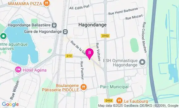 Localisation CIC Agence d