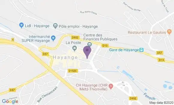 Localisation CIC Agence d