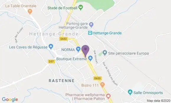 Localisation CIC Agence d