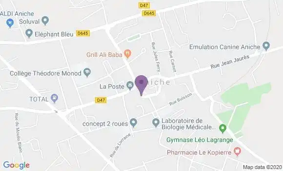 Localisation CIC Agence d