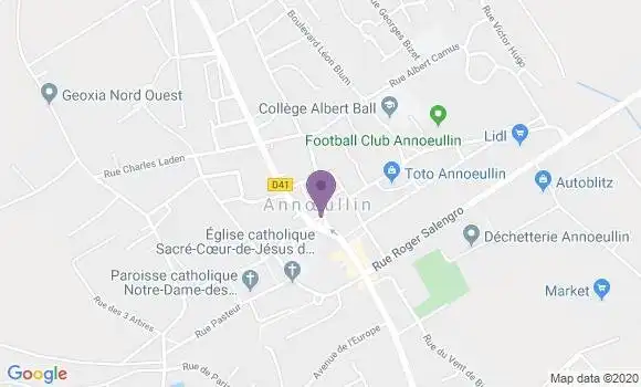 Localisation CIC Agence d