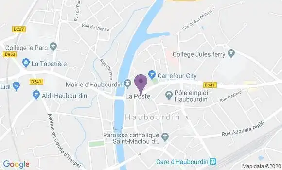 Localisation CIC Agence d