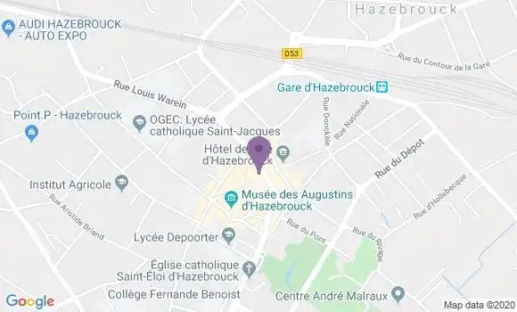 Localisation CIC Agence d