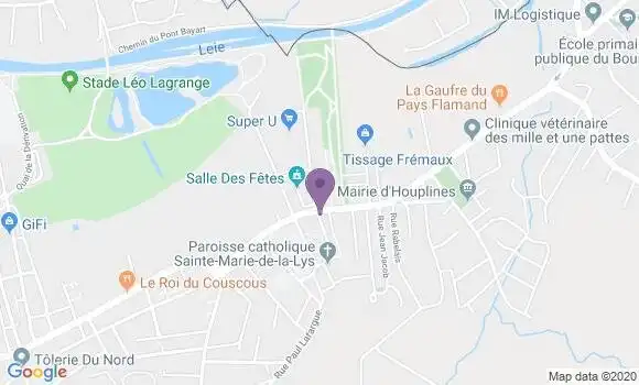 Localisation CIC Agence d
