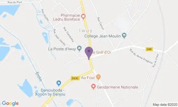 Localisation CIC Agence d