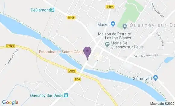 Localisation CIC Agence de Quesnoy sur Deule