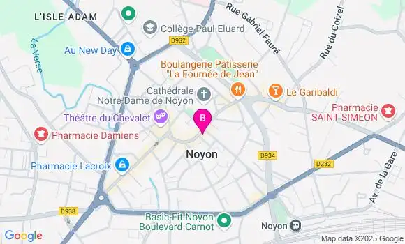 Localisation CIC Agence de Noyon