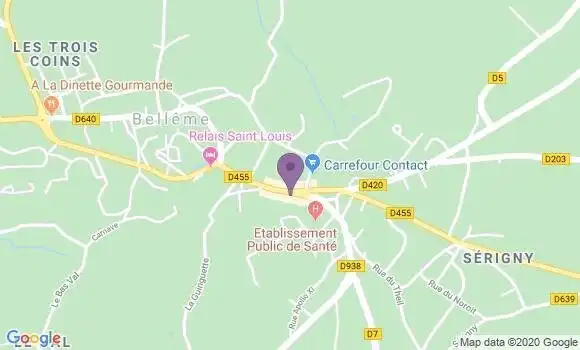 Localisation CIC Agence de Bellême