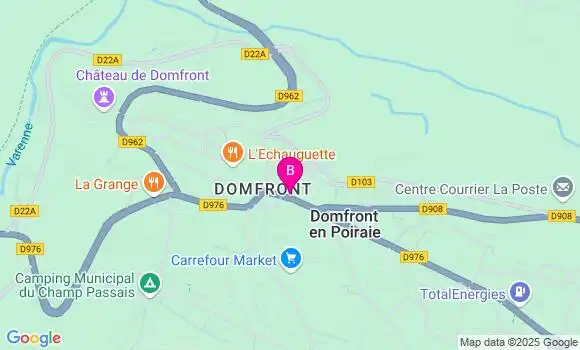 Localisation CIC Agence de Domfront