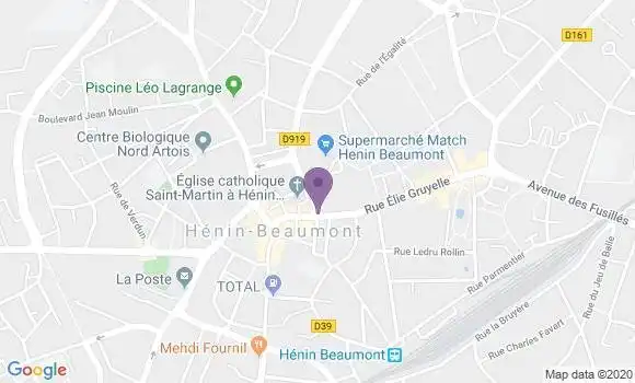 Localisation CIC Agence d