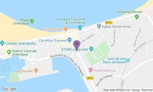 Localisation CIC Agence d