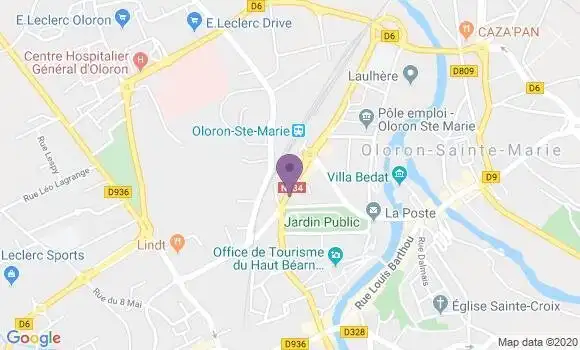 Localisation CIC Agence d