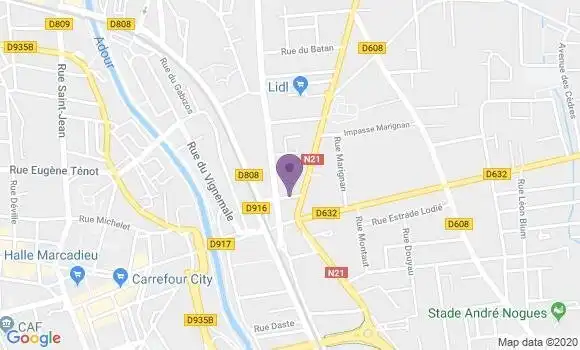 Localisation CIC Agence d