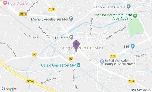 Localisation CIC Agence d
