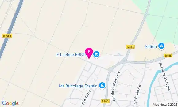 Localisation CIC Agence d