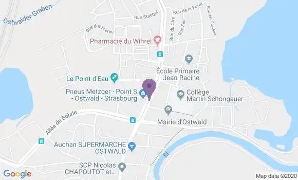 Localisation CIC Agence d
