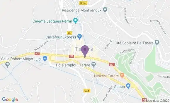 Localisation CIC Agence de Tarare