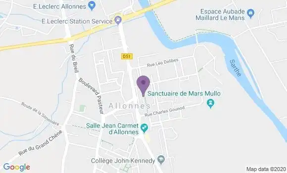 Localisation CIC Agence d