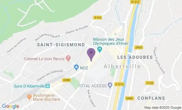 Localisation CIC Agence d