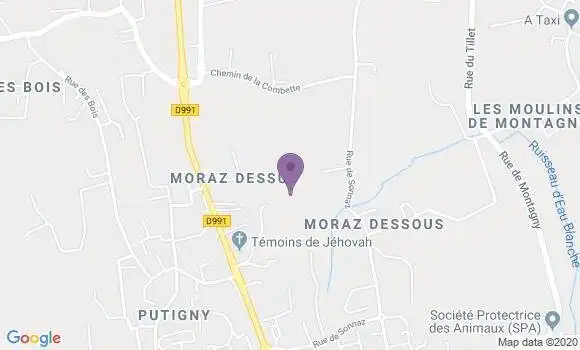 Localisation CIC Agence de Bassens